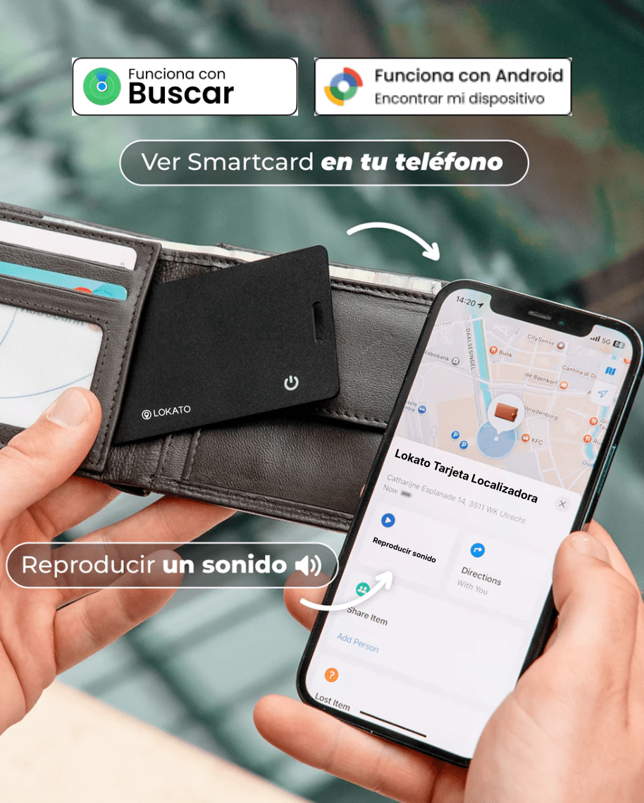 Lokato Tarjeta Localizadora - Lokato Card